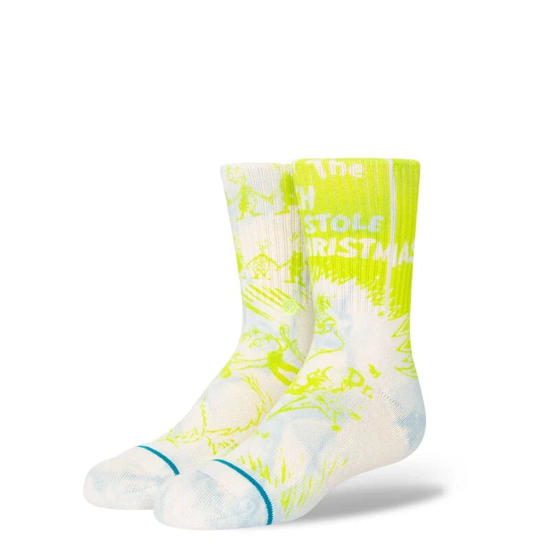 Kids Crew - Stance The Grinch Noise Noise Noise Crew Socks Kids