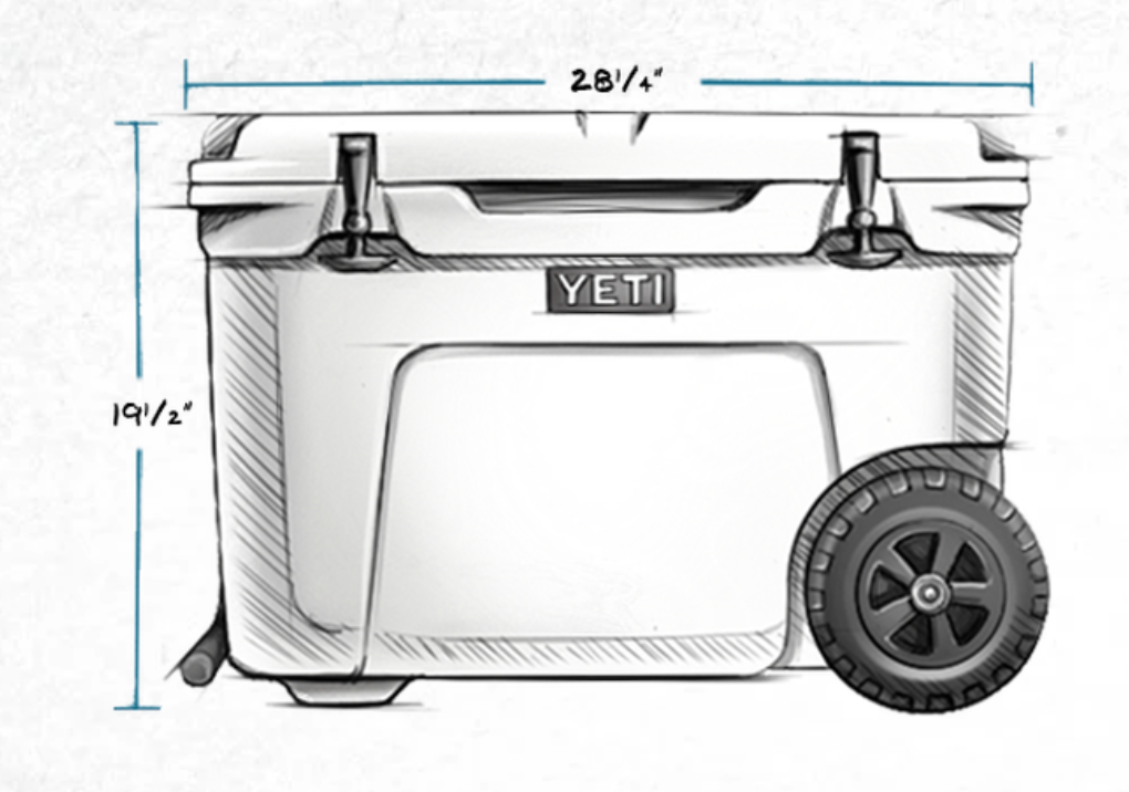 Wheeled Cooler - Tundra Haul Hard Cooler