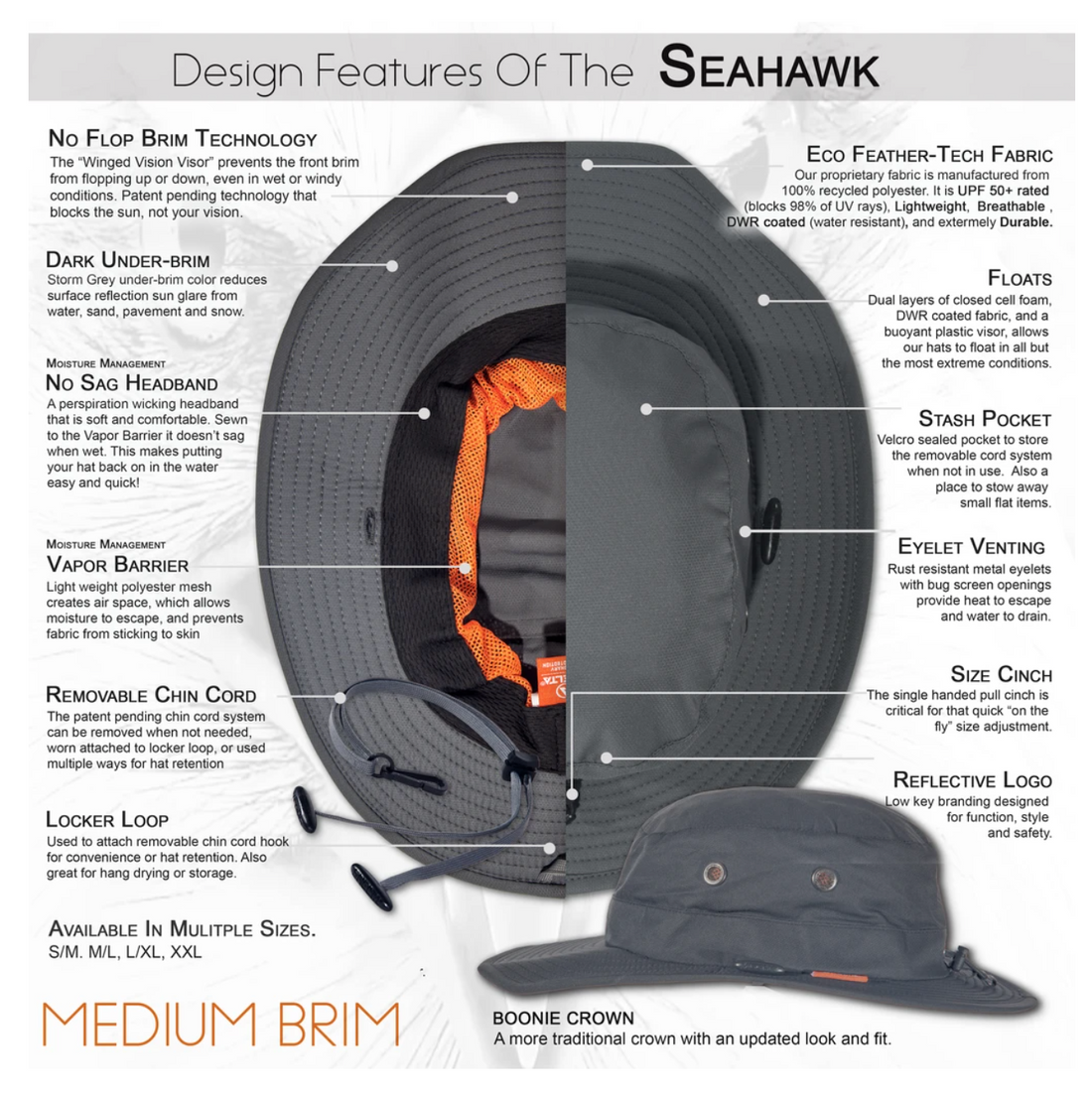 Hat Shelta Seahawk Hat – Makin' Waves Bermuda - Main Image