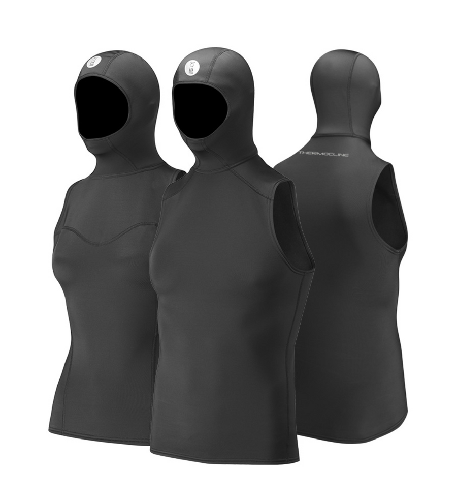 Wetsuit Hood - Fourth Element Thermocline Men's Hooded Vest