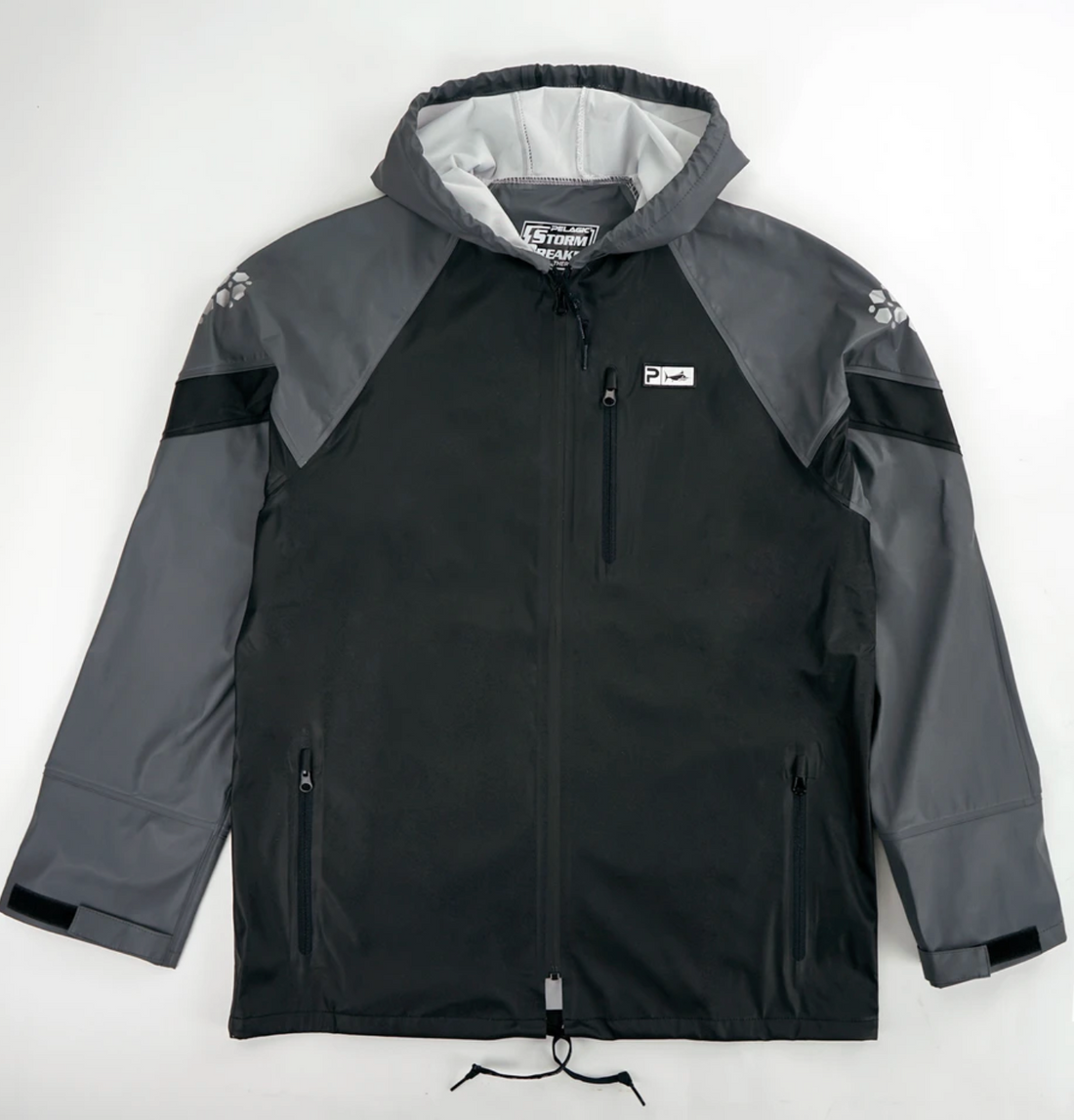 Pelagic top rain gear