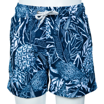 Boys Volley - Vintage Summer Toddler Pineapple and Flamingo Swim Short