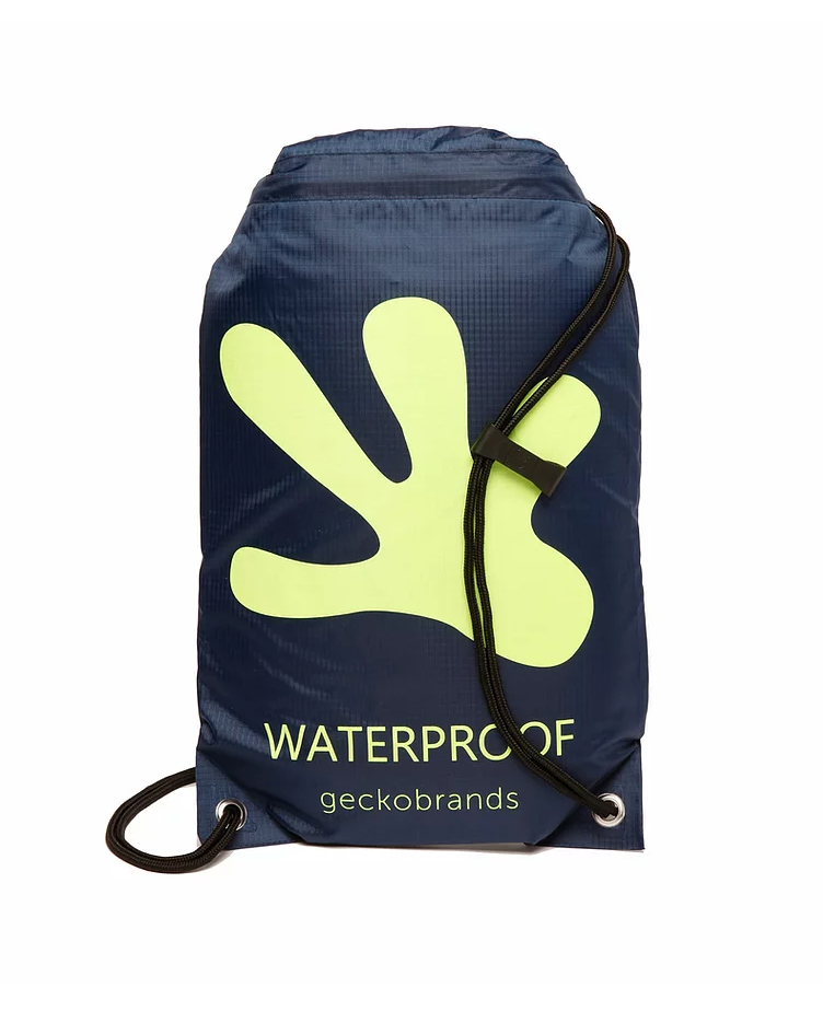 Geckobrands waterproof drawstring clearance backpack