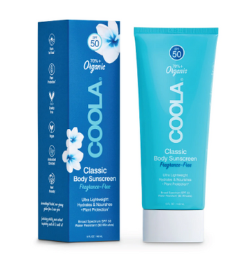 Coola Classic Body Organic Sunscreen Lotion SPF 50 - Fragrance Free
