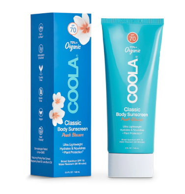 Coola Classic Body Organic Sunscreen Lotion SPF 70 - Peach Blossom