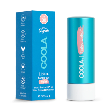 Coola Classic Organic Lip Balm SPF 30 - Tinted