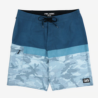 Boardshort - Pelagic Blue Water Camo Fishing Shorts
