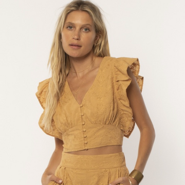 Top - Amuse Comilla Woven Top