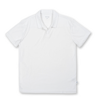 Polo Shirt - Vintage Summer Solid Terry Cloth Polo