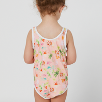 Girls Bathing Suit - Rip Curl Vacation Club One Piece (1-8 years)