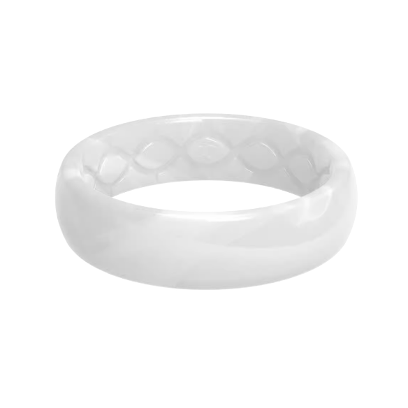 Ring - Groove Life Thin Pearl Metallic Silicone Ring