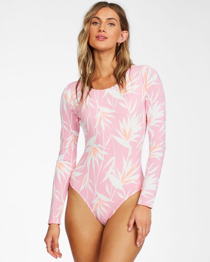 One Piece - Billabong Another Paradise Long Sleeve Swimsuit