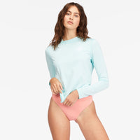 Ladies Sun Shirt - Billabong Core Loose Fit Long Sleeve Rashguard