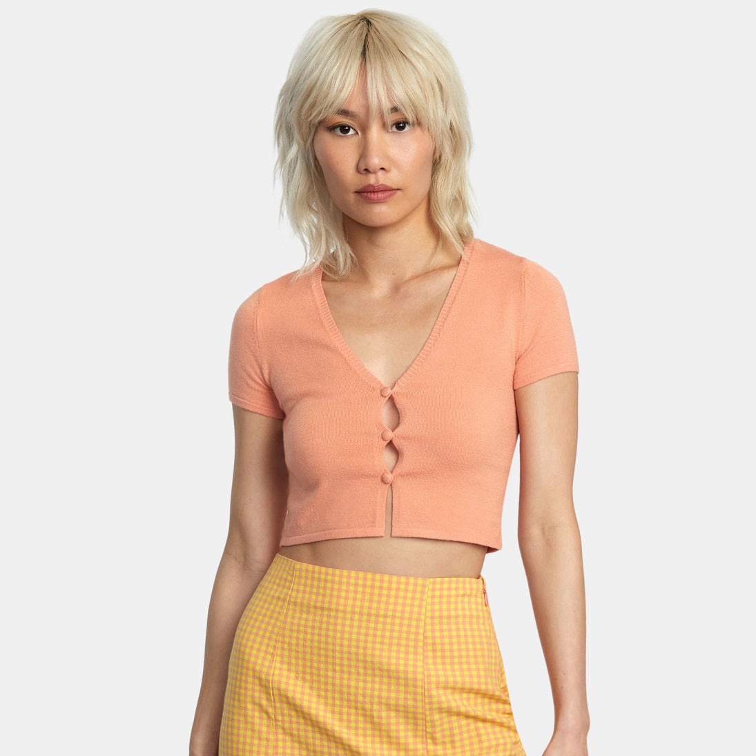 Top - RVCA Dolly Cardigan