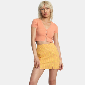 Skirt - RVCA Brightside Mini Skirt
