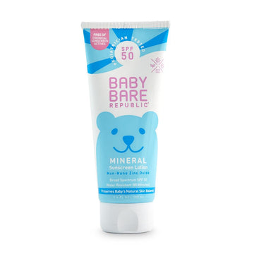 Bare Republic Baby MIneral SPF 50 Sunscreen Face and Body Lotion