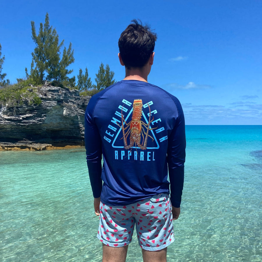 Men's Sun Shirt - Bermuda Ocean Apparel Long Sleeve